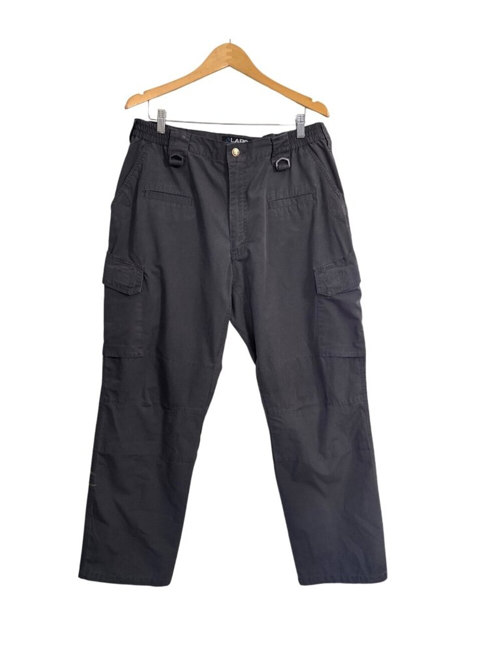 LAPG Operator Tactical Pants Black Size 40 Ripstop Cargo With Elastic Waistband